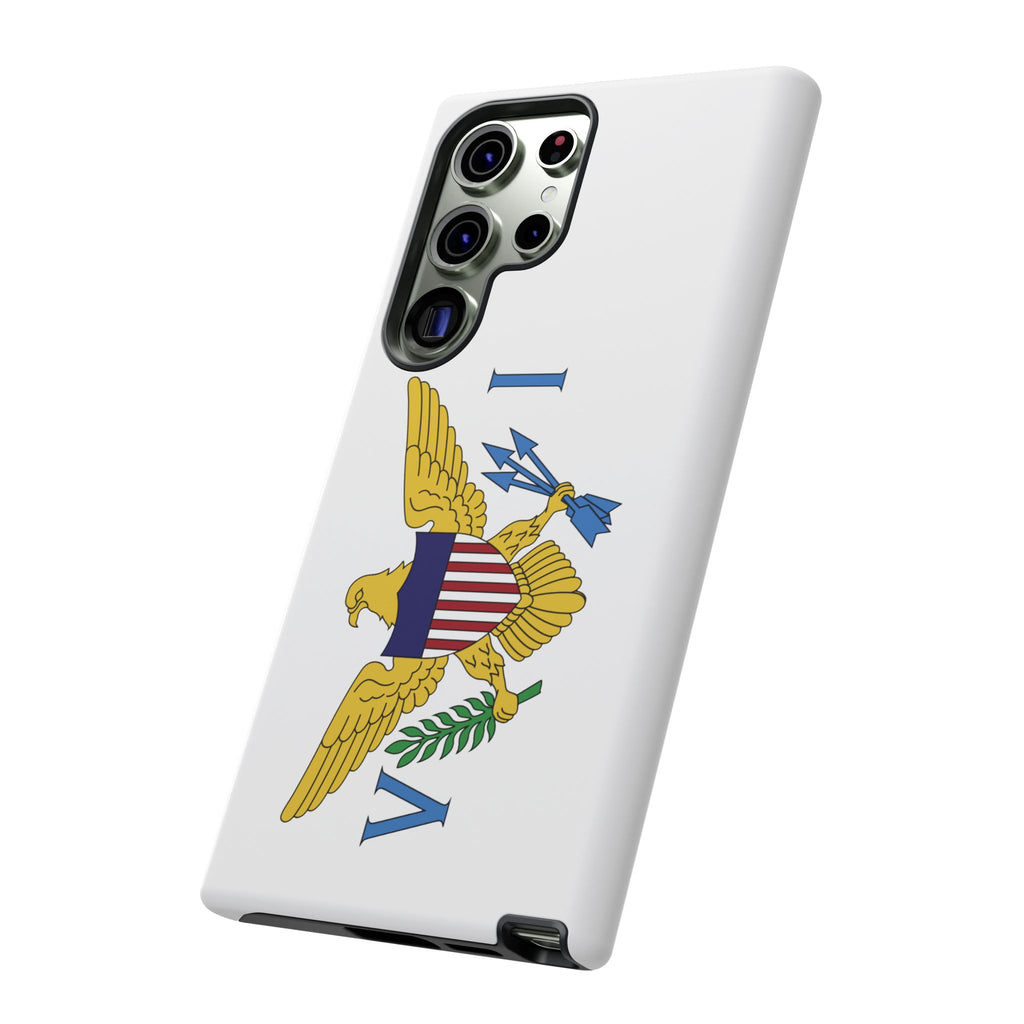 US Virgin Islands Flag Tough Phone Case - Irie Blues Boutique