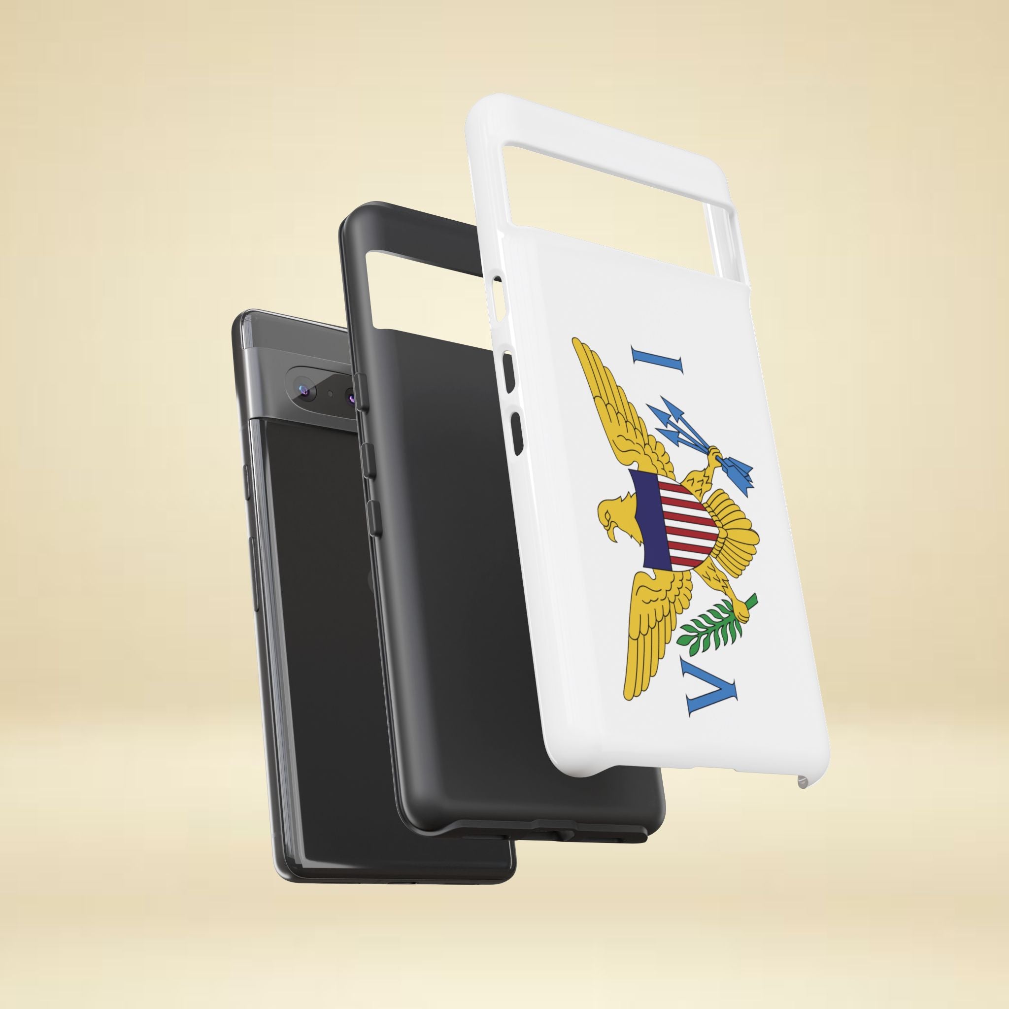 US Virgin Islands Flag Tough Phone Case - Irie Blues Boutique