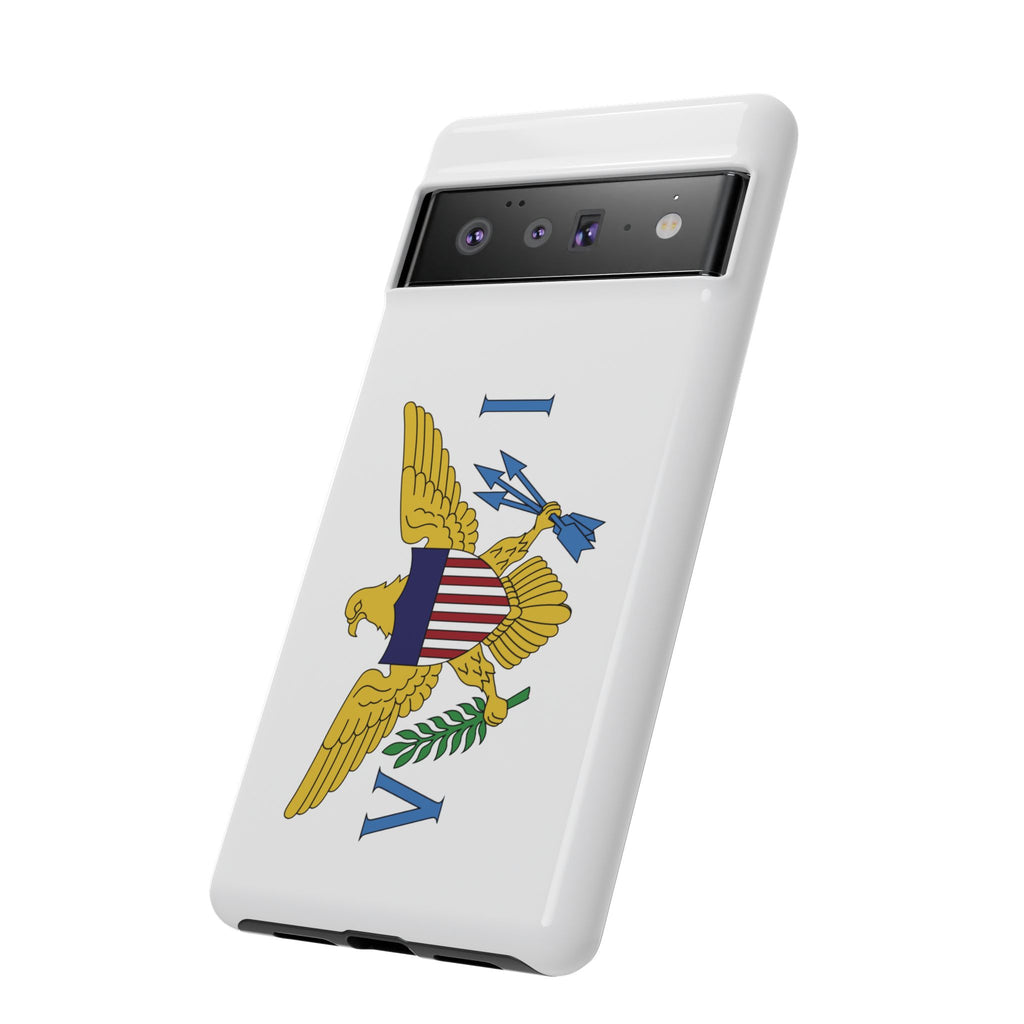 US Virgin Islands Flag Tough Phone Case - Irie Blues Boutique