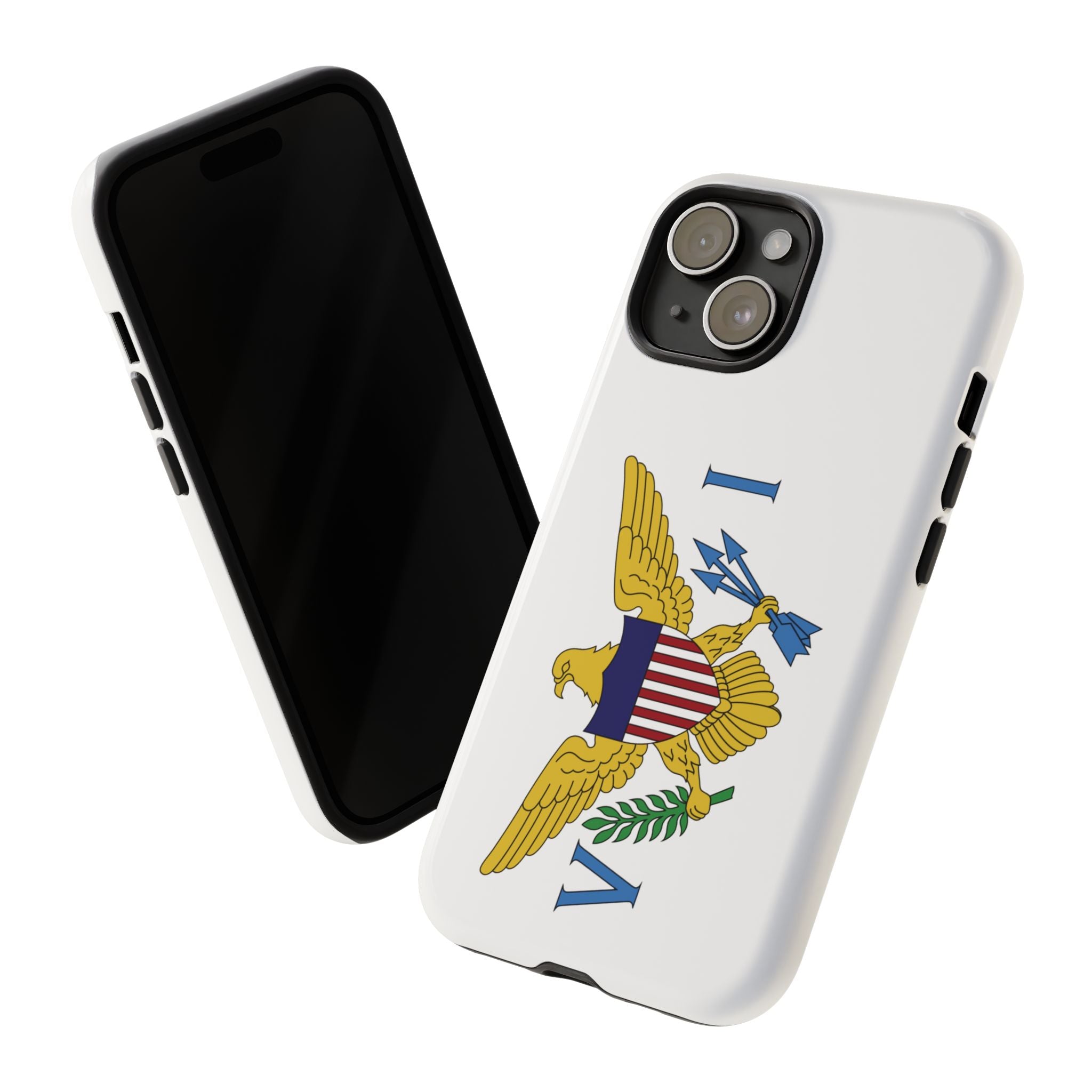 US Virgin Islands Flag Tough Phone Case - Irie Blues Boutique