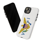 US Virgin Islands Flag Tough Phone Case - Irie Blues Boutique