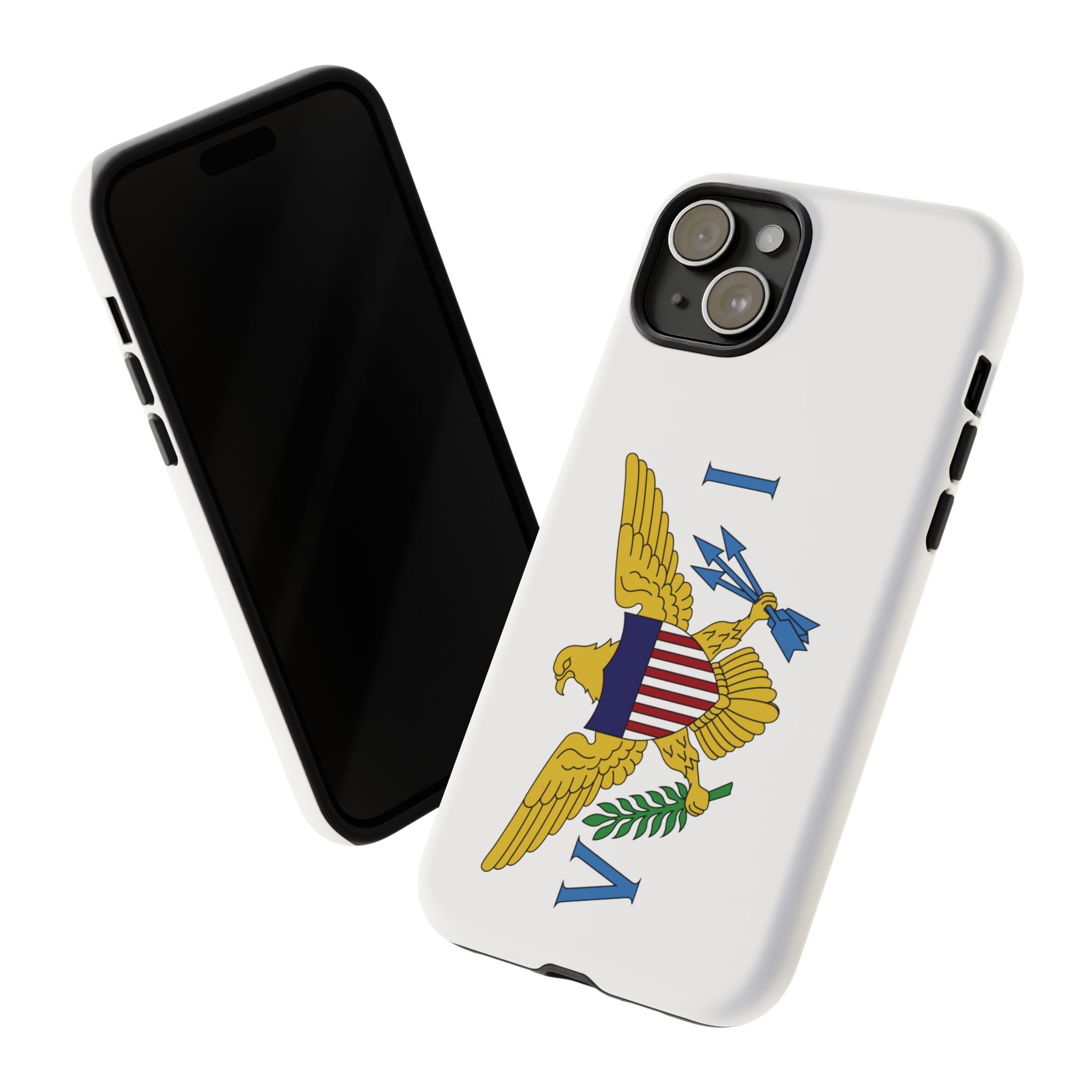 US Virgin Islands Flag Tough Phone Case - Irie Blues Boutique