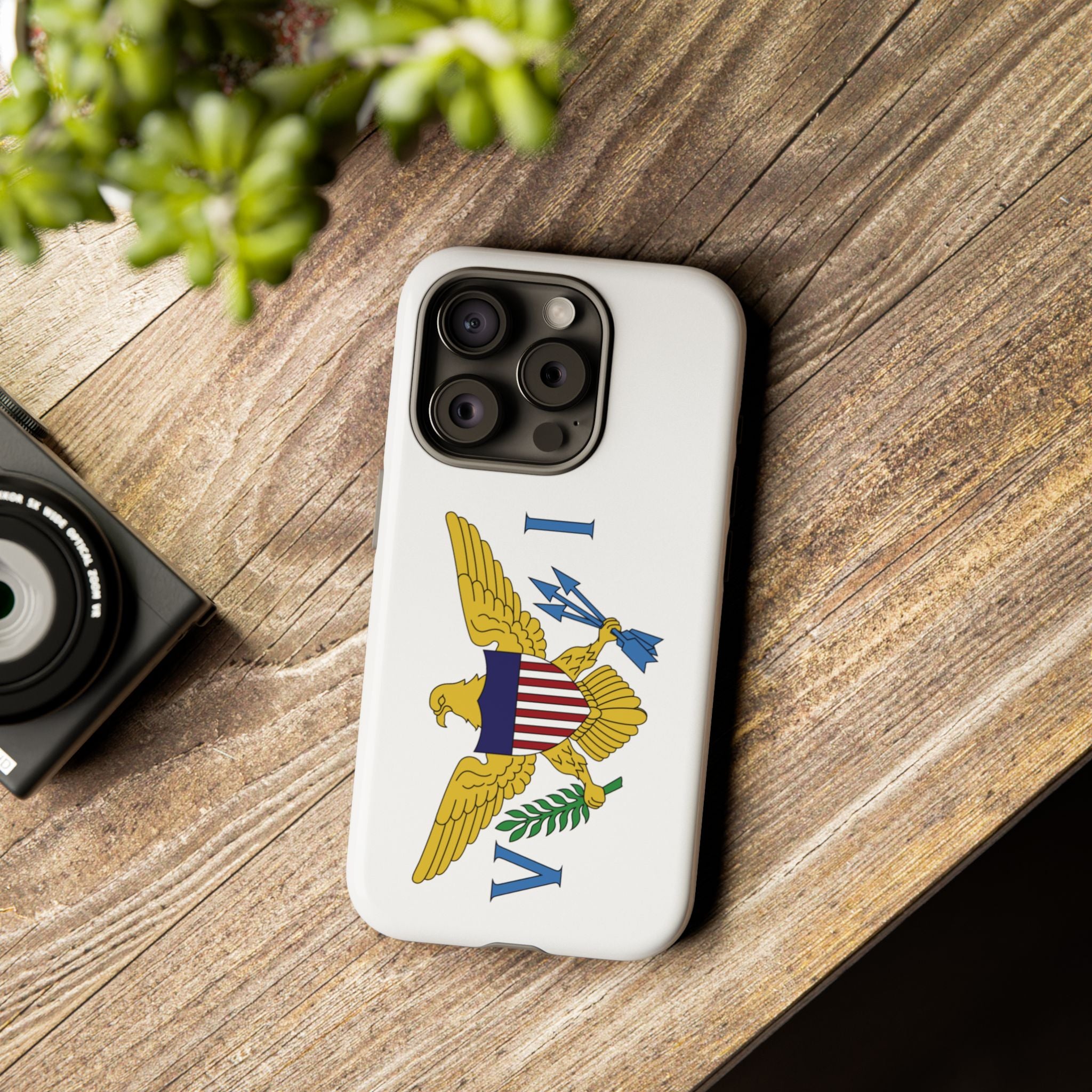 US Virgin Islands Flag Tough Phone Case - Irie Blues Boutique