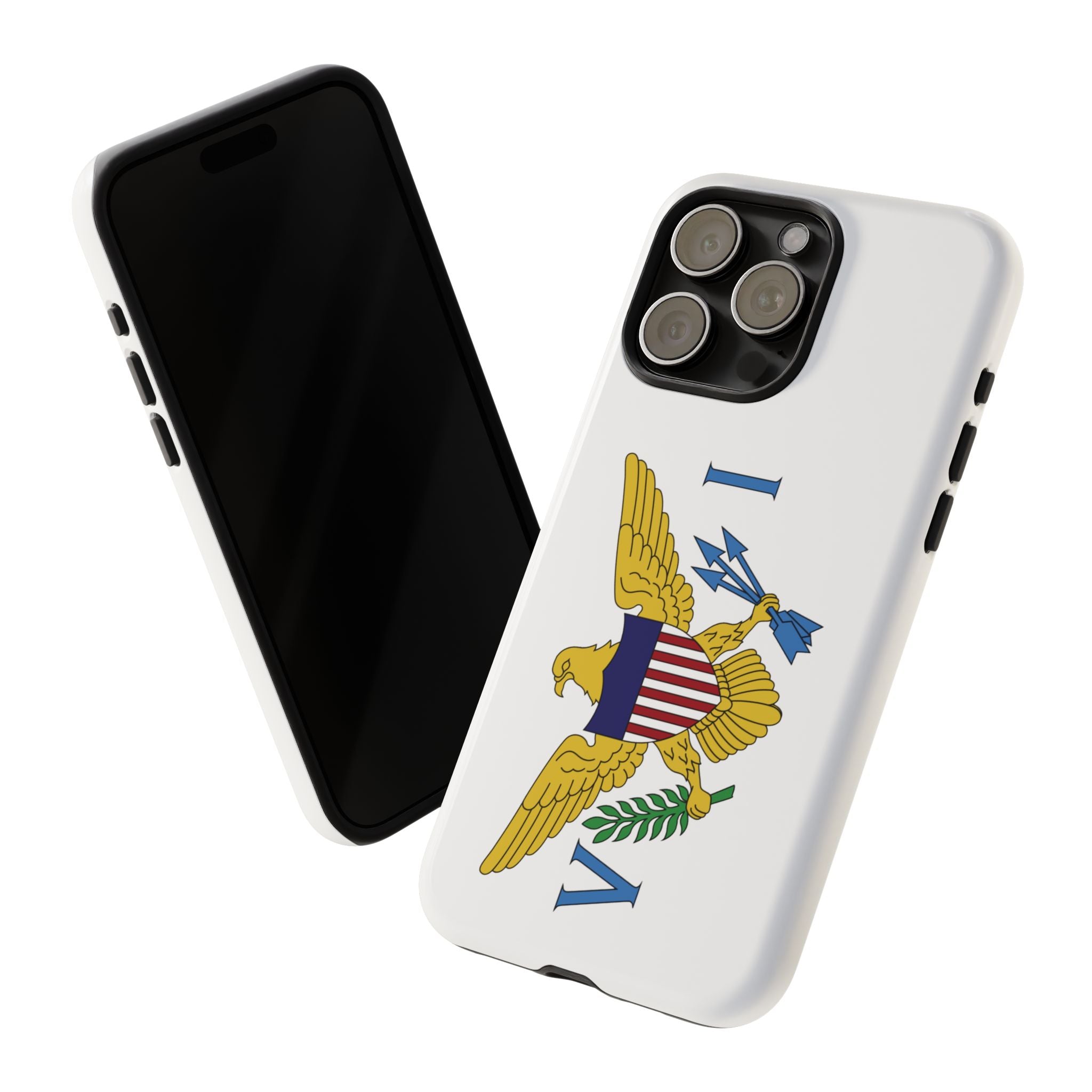 US Virgin Islands Flag Tough Phone Case - Irie Blues Boutique
