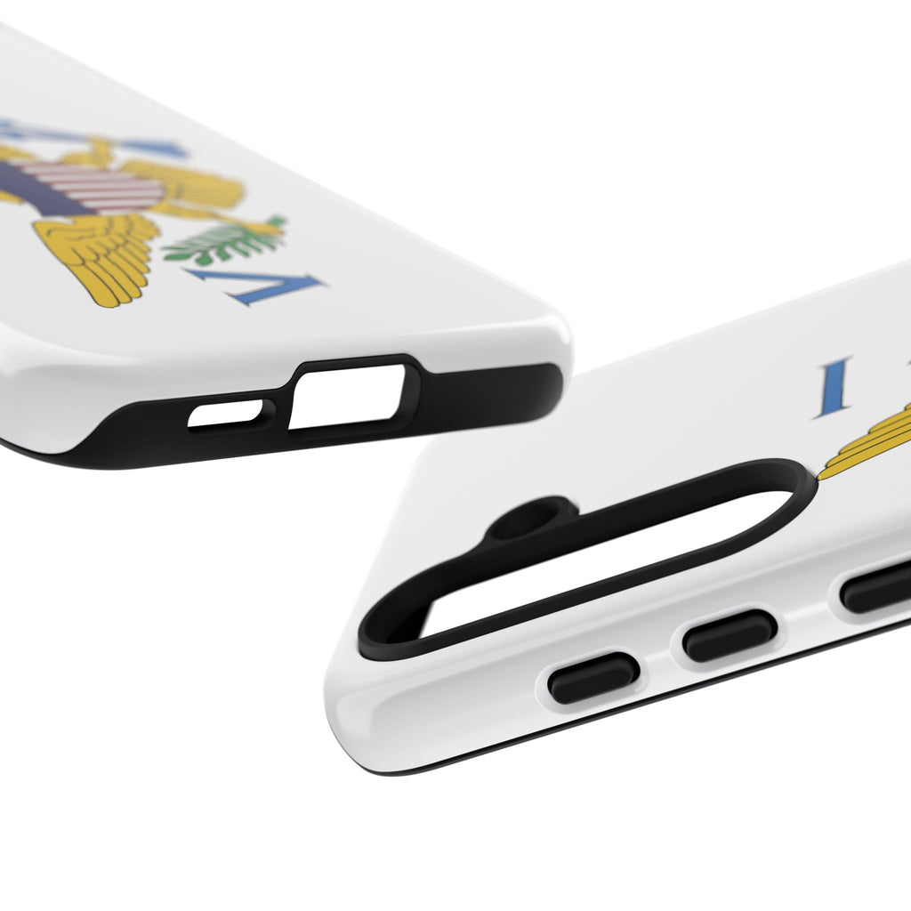 US Virgin Islands Flag Tough Phone Case - Irie Blues Boutique