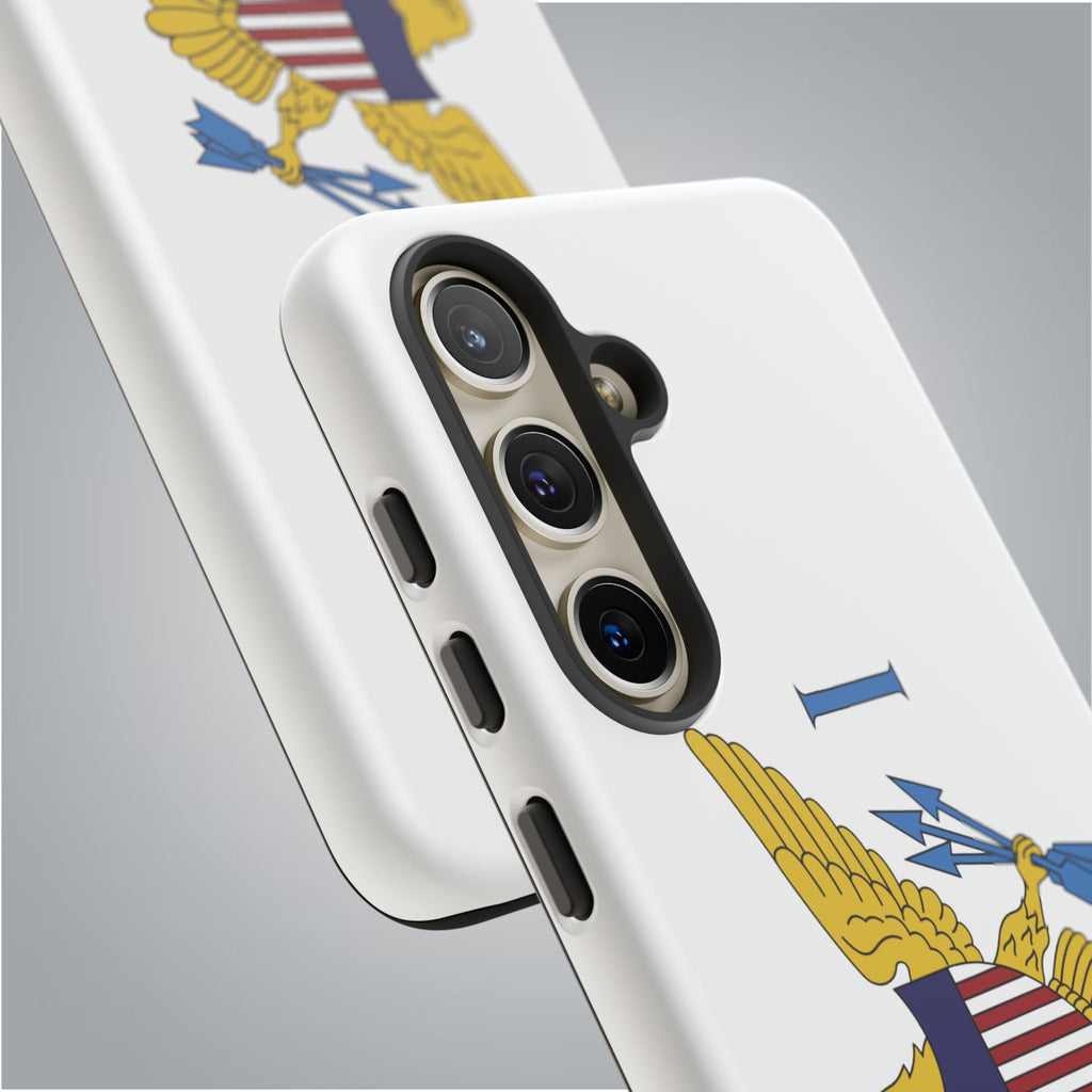 US Virgin Islands Flag Tough Phone Case - Irie Blues Boutique