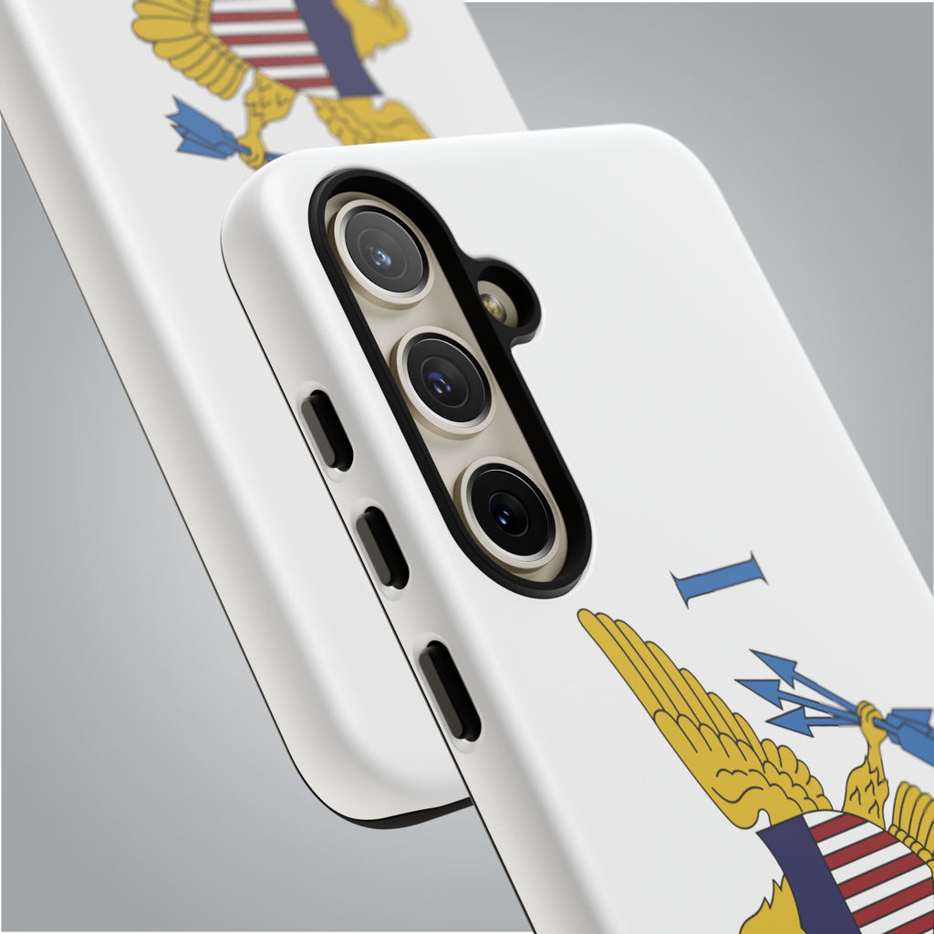 US Virgin Islands Flag Tough Phone Case - Irie Blues Boutique