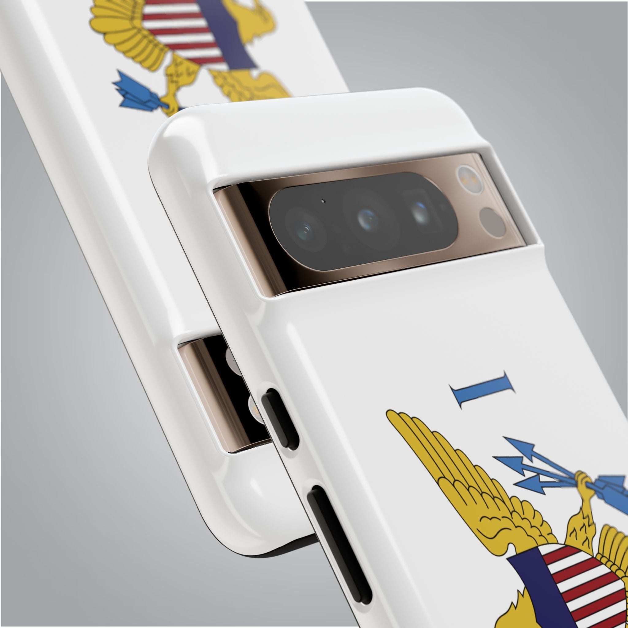 US Virgin Islands Flag Tough Phone Case - Irie Blues Boutique