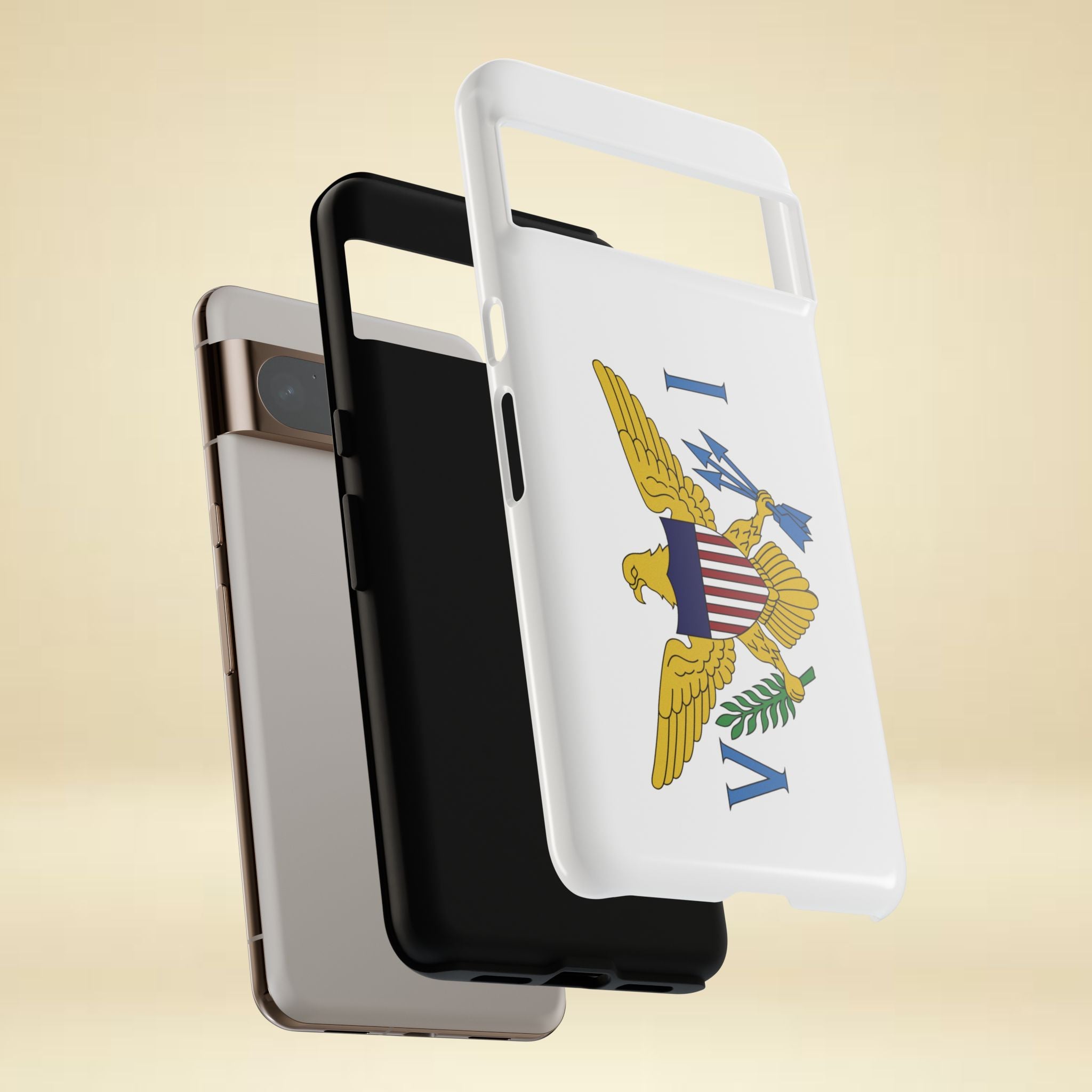 US Virgin Islands Flag Tough Phone Case - Irie Blues Boutique