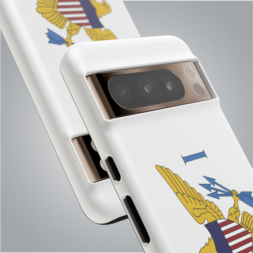 US Virgin Islands Flag Tough Phone Case - Irie Blues Boutique