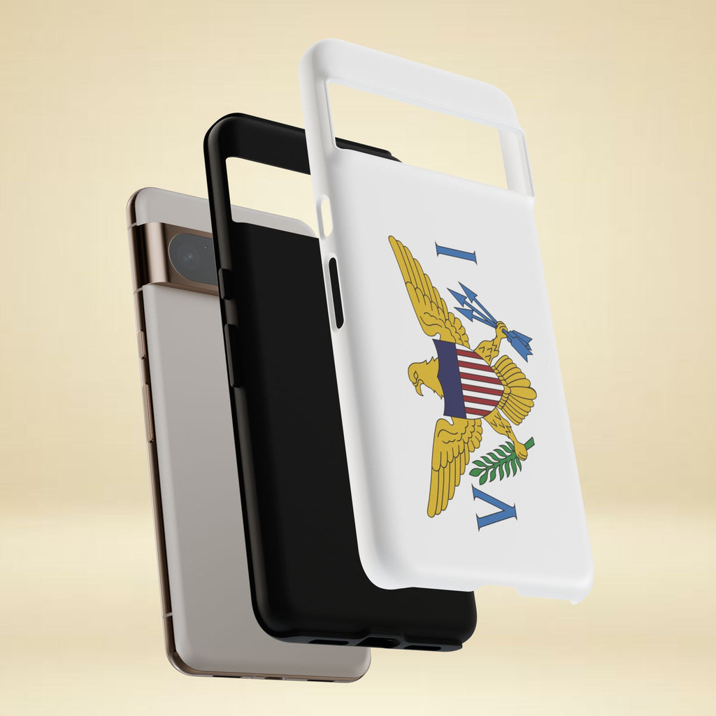 US Virgin Islands Flag Tough Phone Case - Irie Blues Boutique