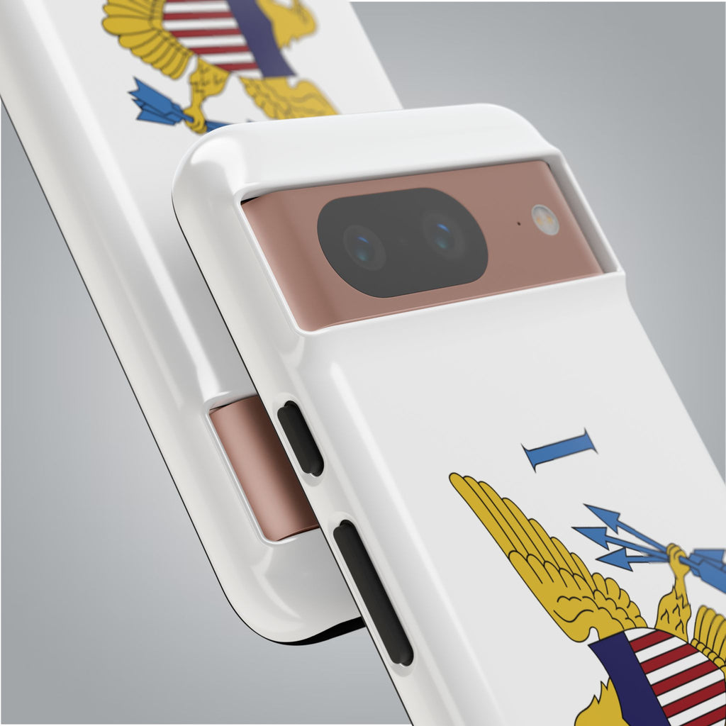 US Virgin Islands Flag Tough Phone Case - Irie Blues Boutique