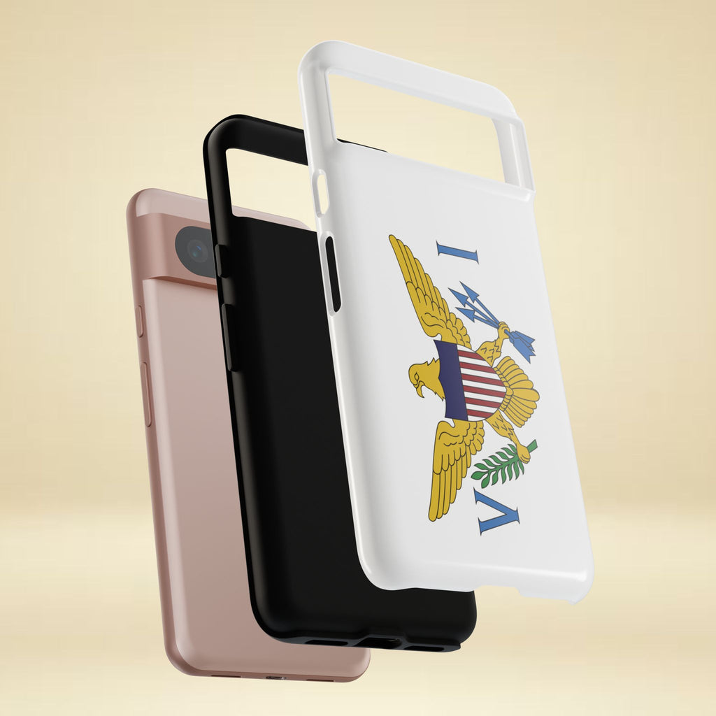 US Virgin Islands Flag Tough Phone Case - Irie Blues Boutique