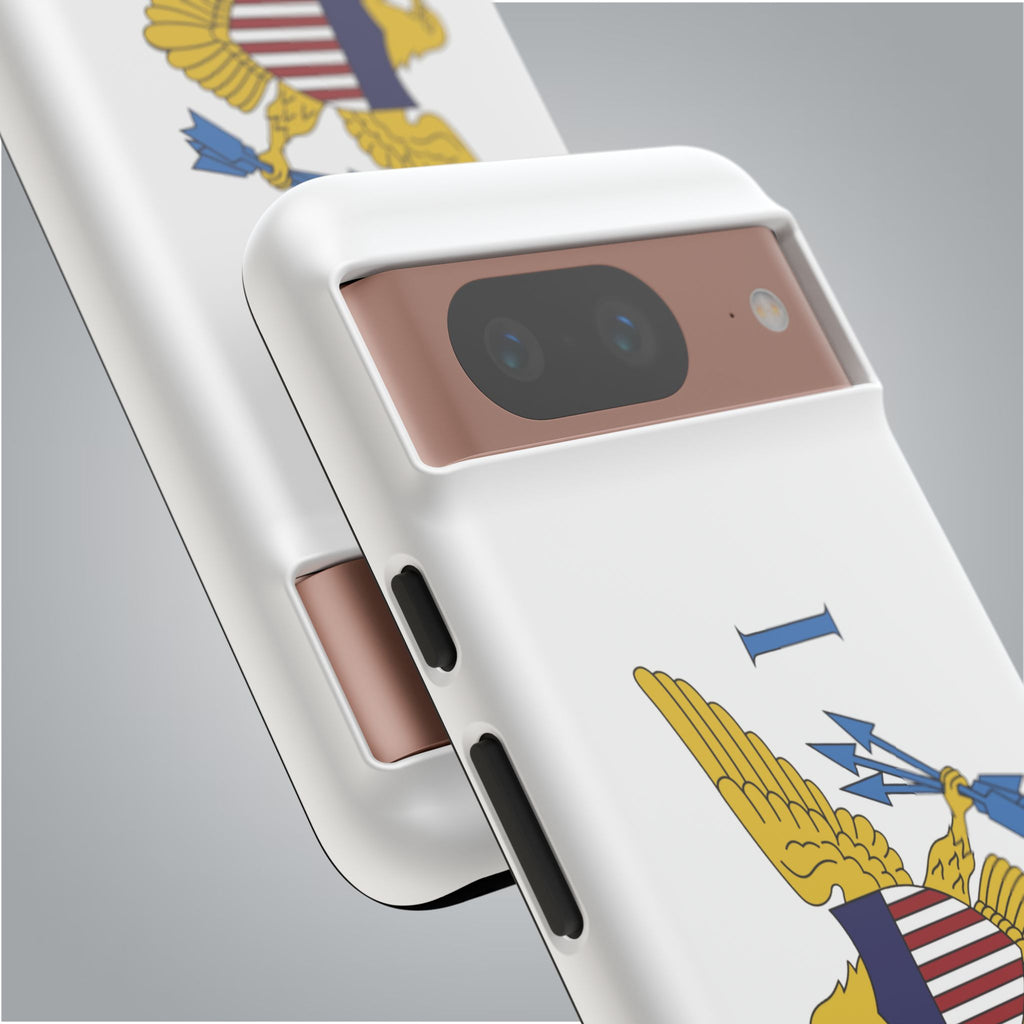 US Virgin Islands Flag Tough Phone Case - Irie Blues Boutique