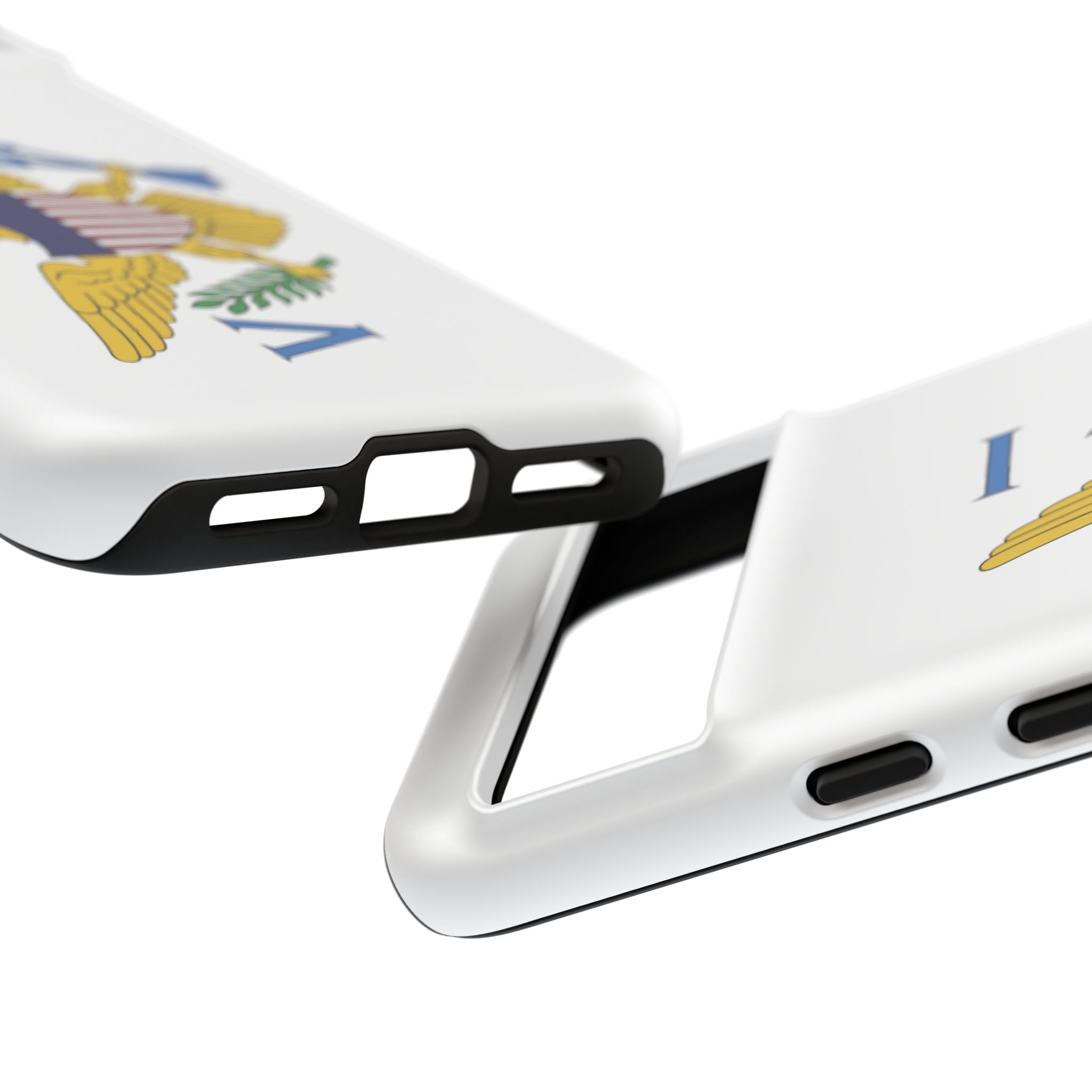 US Virgin Islands Flag Tough Phone Case - Irie Blues Boutique