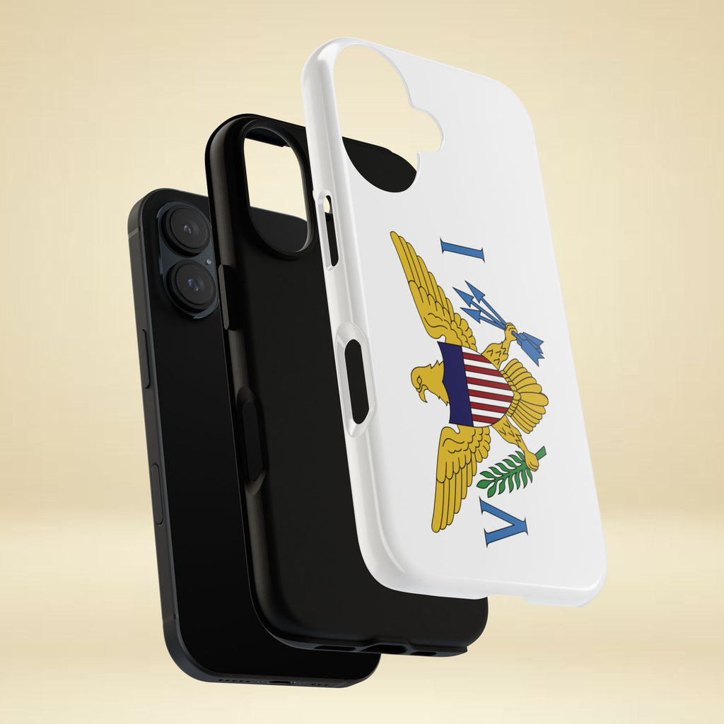 US Virgin Islands Flag Tough Phone Case - Irie Blues Boutique