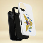 US Virgin Islands Flag Tough Phone Case - Irie Blues Boutique