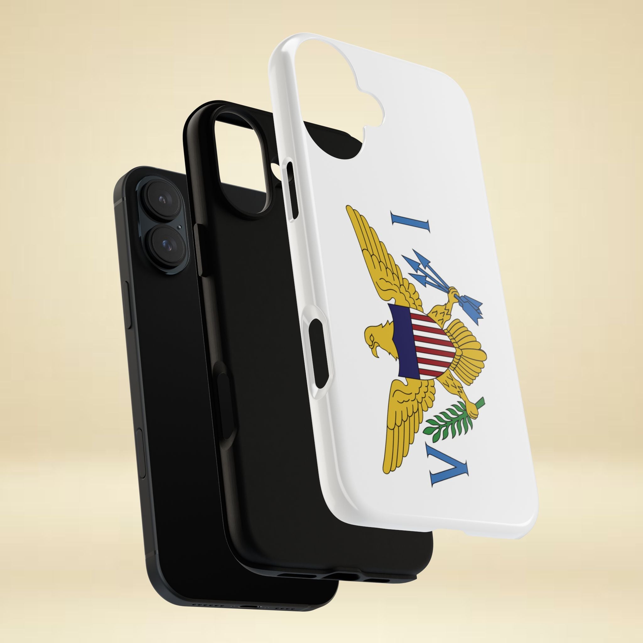US Virgin Islands Flag Tough Phone Case - Irie Blues Boutique
