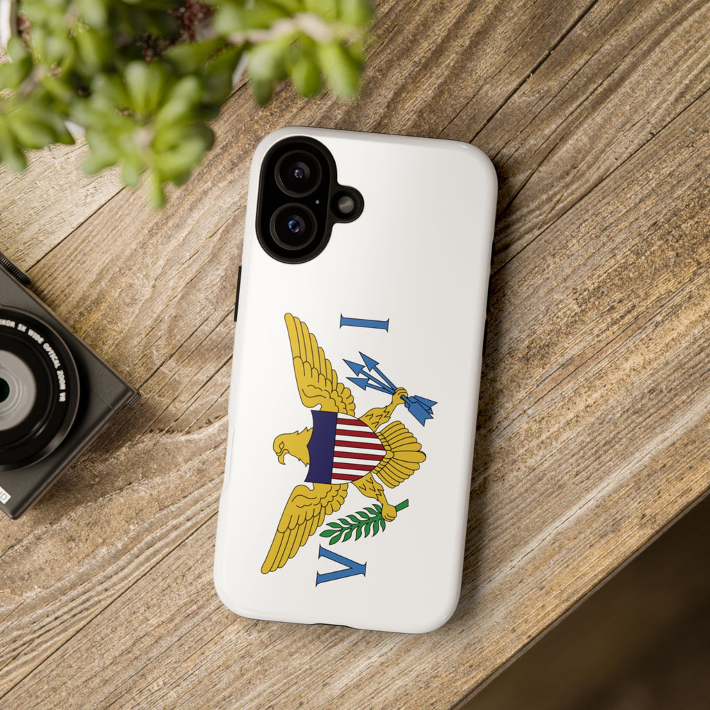 US Virgin Islands Flag Tough Phone Case - Irie Blues Boutique