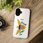 US Virgin Islands Flag Tough Phone Case - Irie Blues Boutique