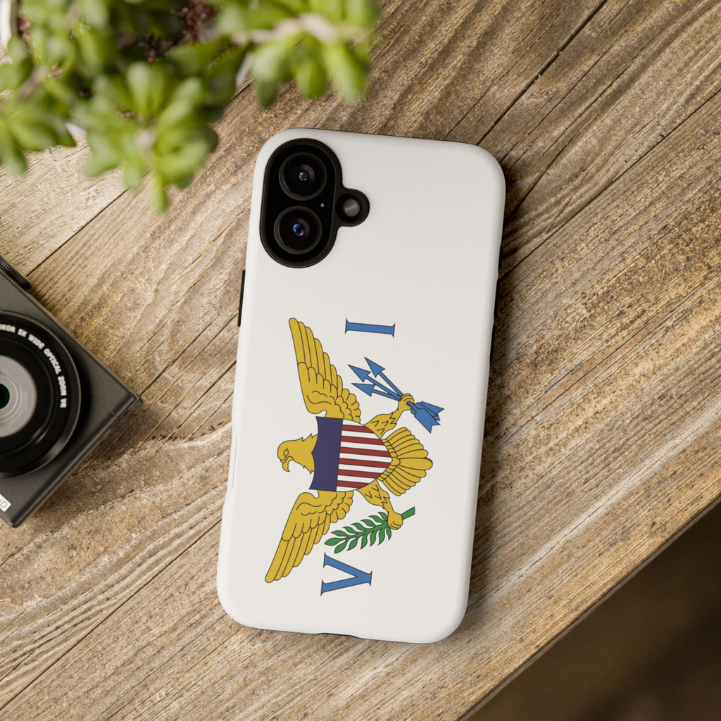 US Virgin Islands Flag Tough Phone Case - Irie Blues Boutique