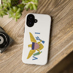 US Virgin Islands Flag Tough Phone Case - Irie Blues Boutique