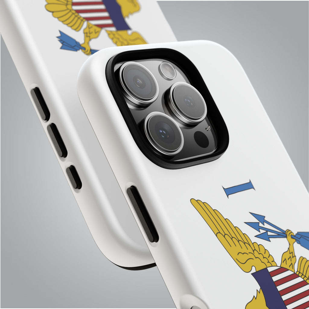 US Virgin Islands Flag Tough Phone Case - Irie Blues Boutique