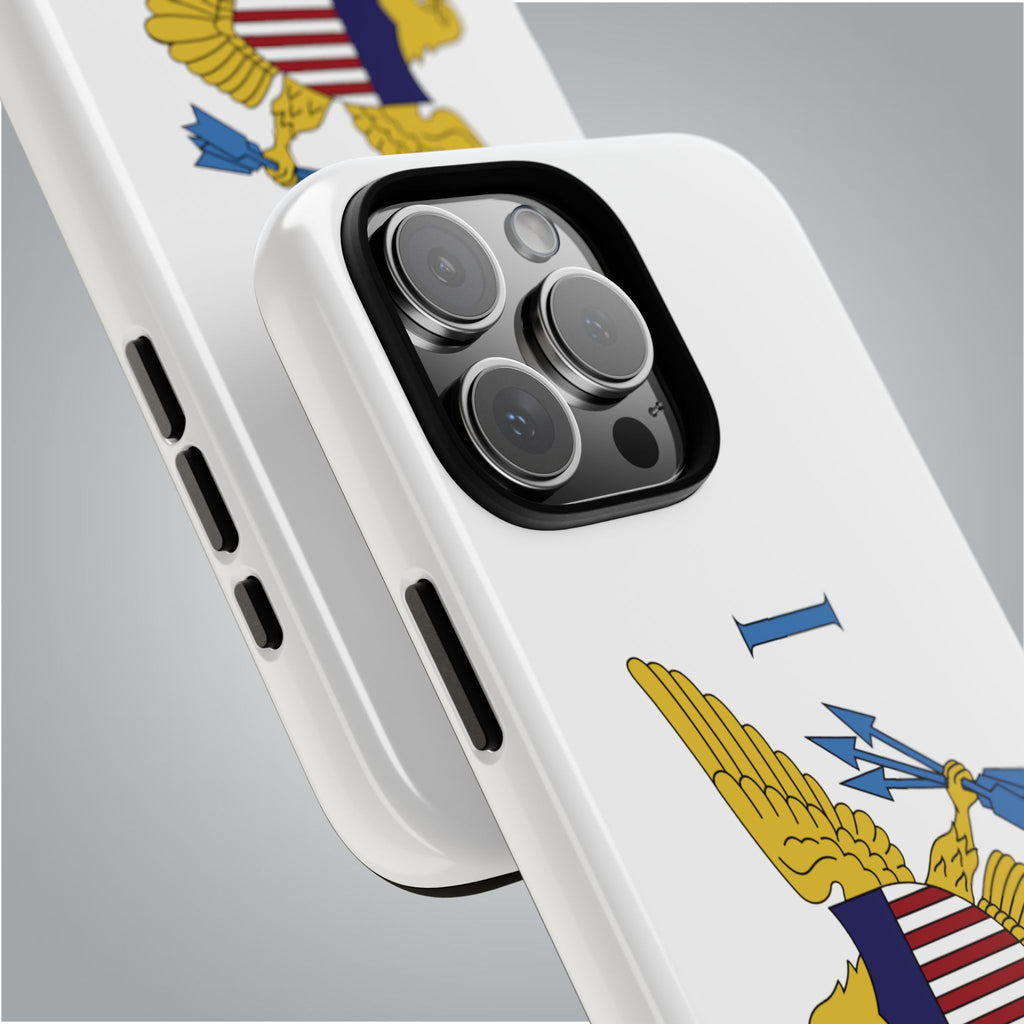 US Virgin Islands Flag Tough Phone Case - Irie Blues Boutique