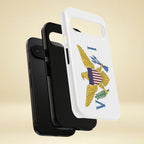 US Virgin Islands Flag Tough Phone Case - Irie Blues Boutique