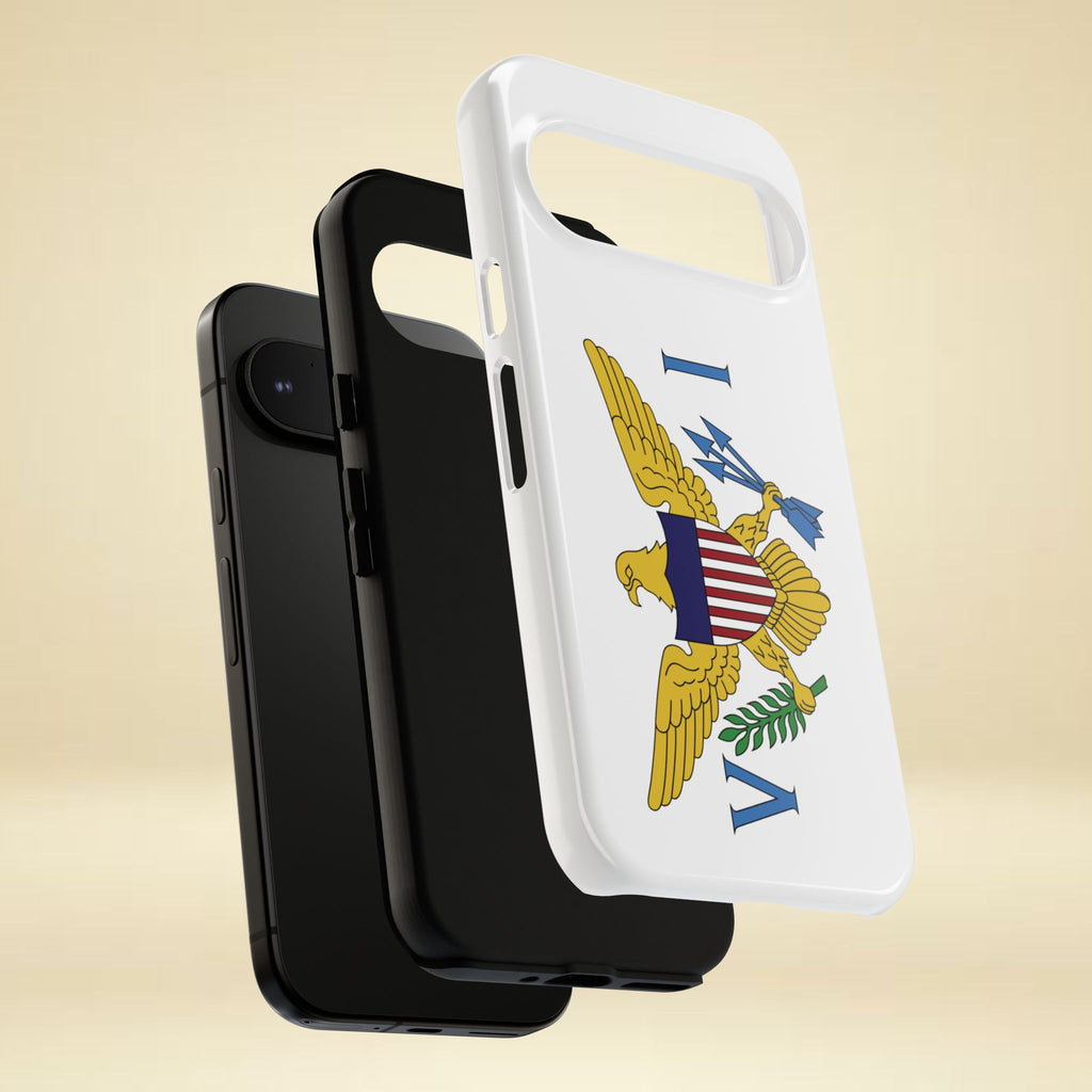 US Virgin Islands Flag Tough Phone Case - Irie Blues Boutique