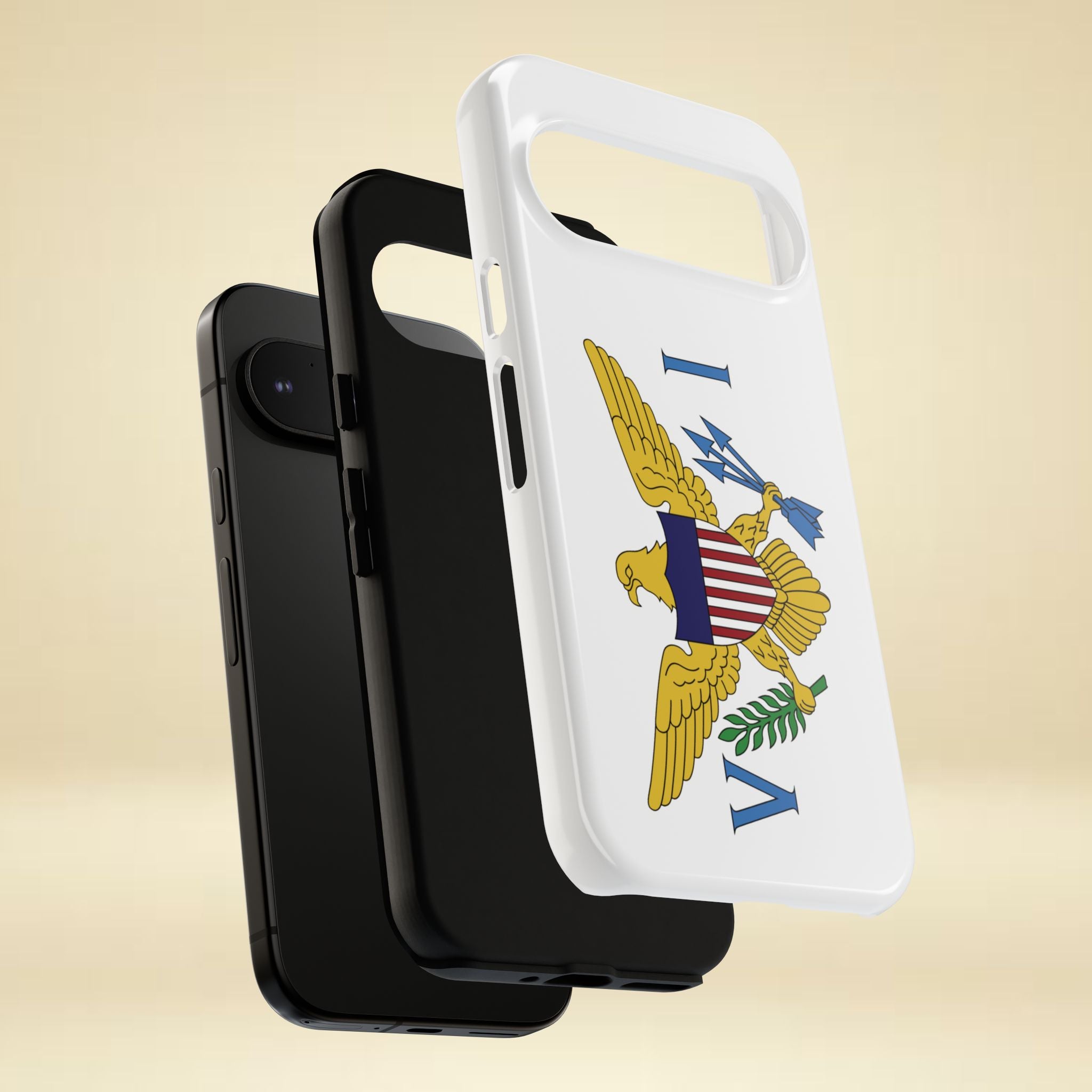 US Virgin Islands Flag Tough Phone Case - Irie Blues Boutique