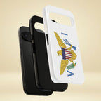 US Virgin Islands Flag Tough Phone Case - Irie Blues Boutique