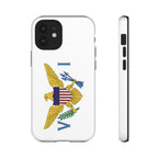 US Virgin Islands Flag Tough Phone Case - Irie Blues Boutique