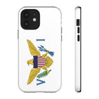 US Virgin Islands Flag Tough Phone Case - Irie Blues Boutique