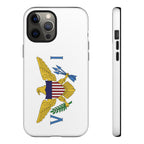 US Virgin Islands Flag Tough Phone Case - Irie Blues Boutique