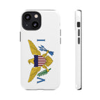 US Virgin Islands Flag Tough Phone Case - Irie Blues Boutique