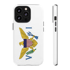 US Virgin Islands Flag Tough Phone Case - Irie Blues Boutique