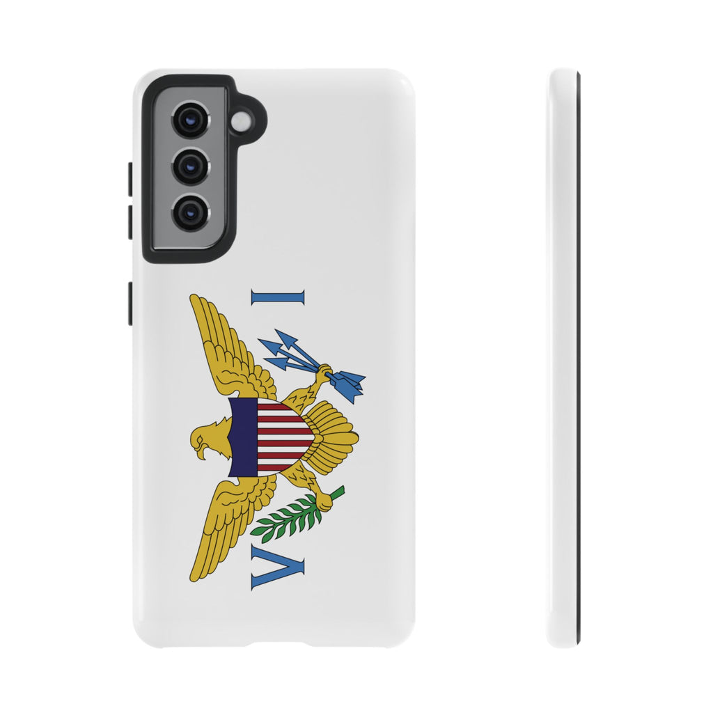 US Virgin Islands Flag Tough Phone Case - Irie Blues Boutique