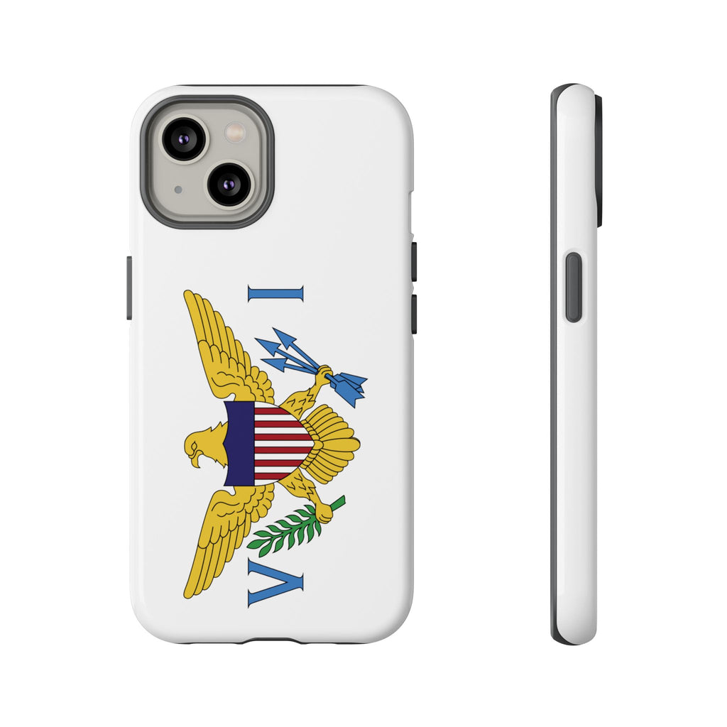 US Virgin Islands Flag Tough Phone Case - Irie Blues Boutique