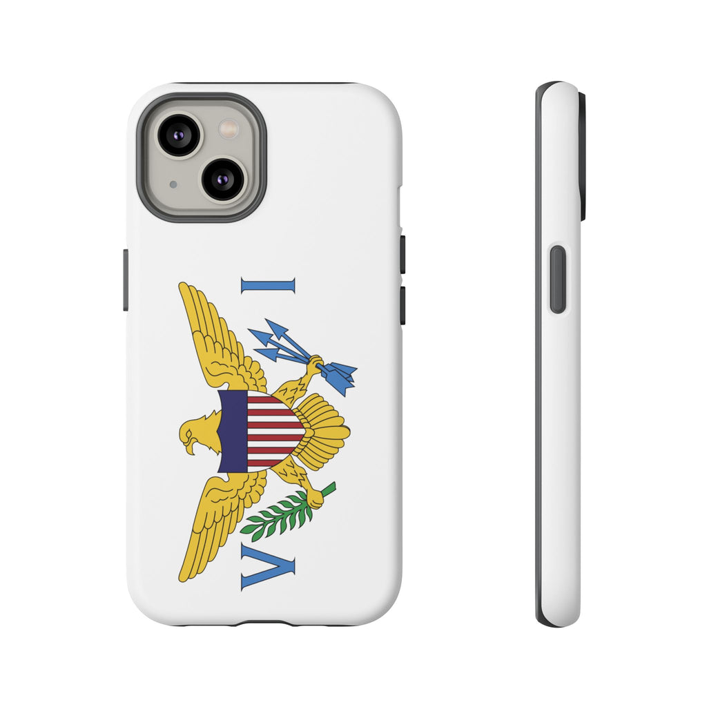 US Virgin Islands Flag Tough Phone Case - Irie Blues Boutique