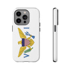 US Virgin Islands Flag Tough Phone Case - Irie Blues Boutique