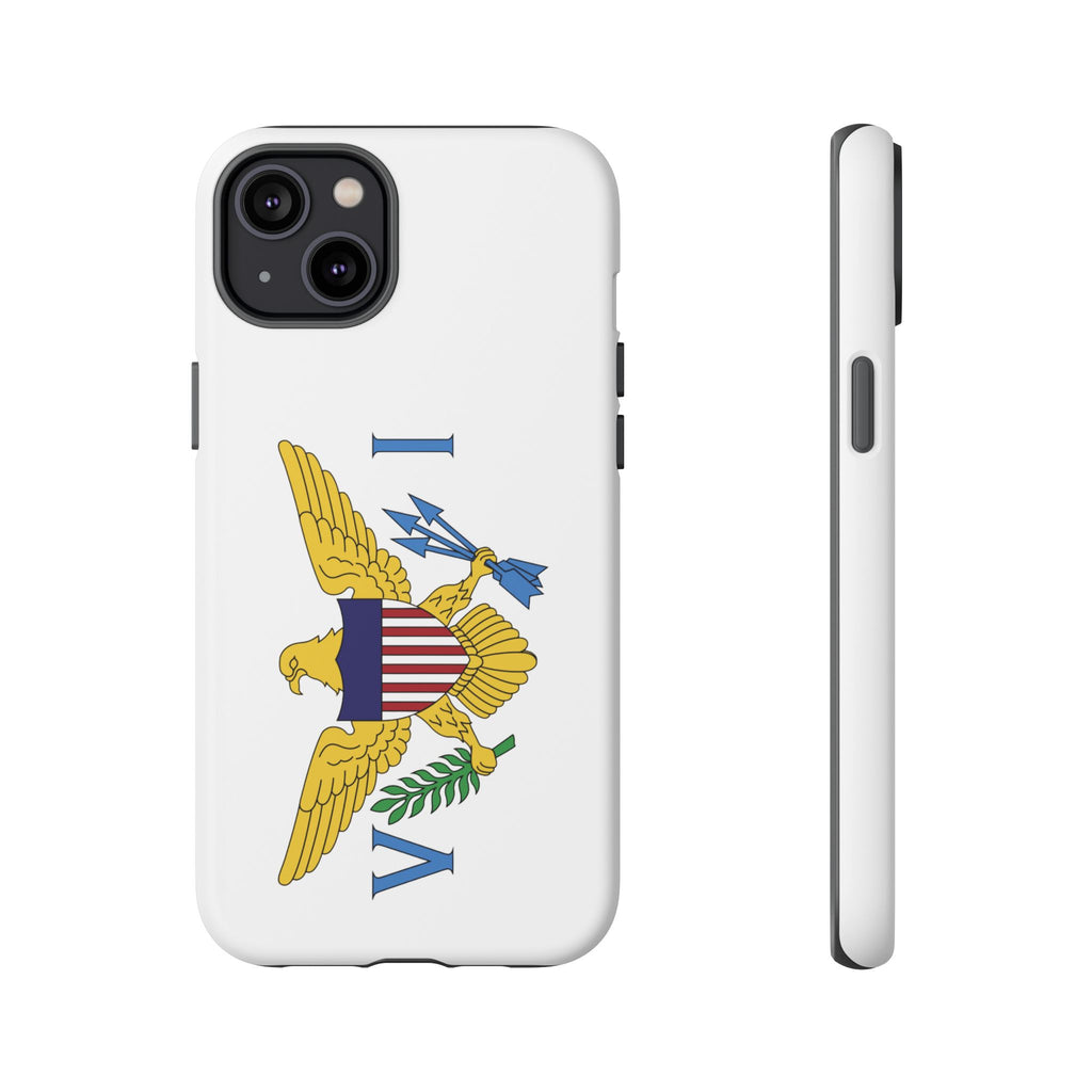 US Virgin Islands Flag Tough Phone Case - Irie Blues Boutique